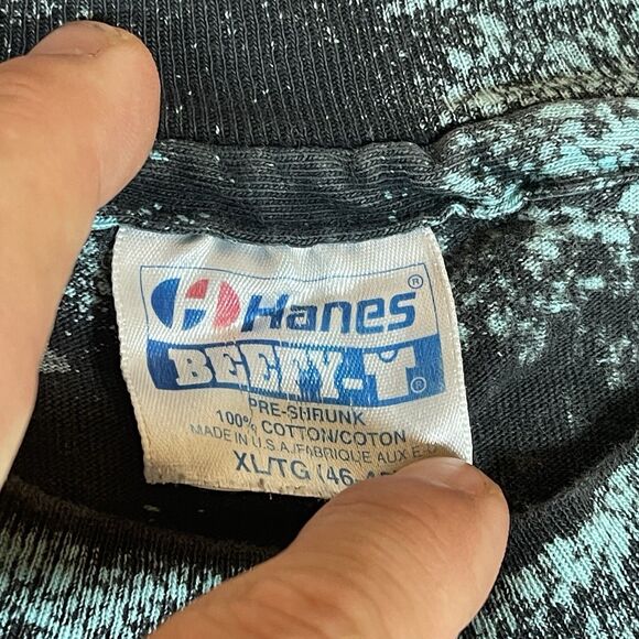 Vintage San Diego Shirt Size XL All Over Print California Beach Palm Trees RARE - Picture 7 of 10